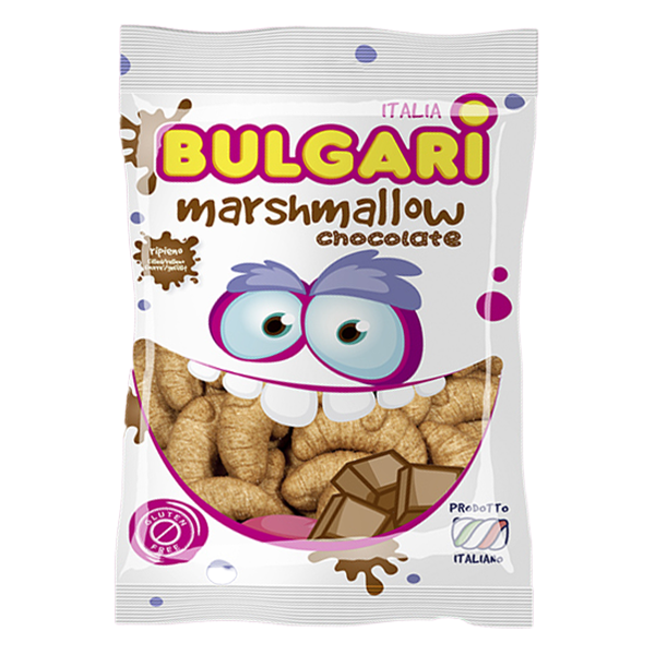 Croissant marshmallow relleno de chocolate 1 kg Bulgari