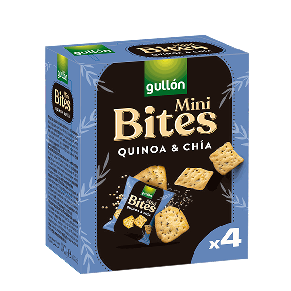 Mini Bites Quinoa y Chía Gullon
