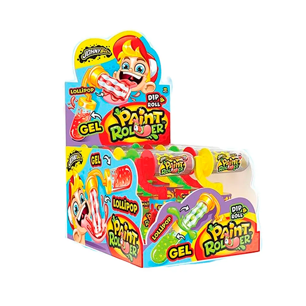 Juguete con caramelo Paint Roller (12 ud) Disgo