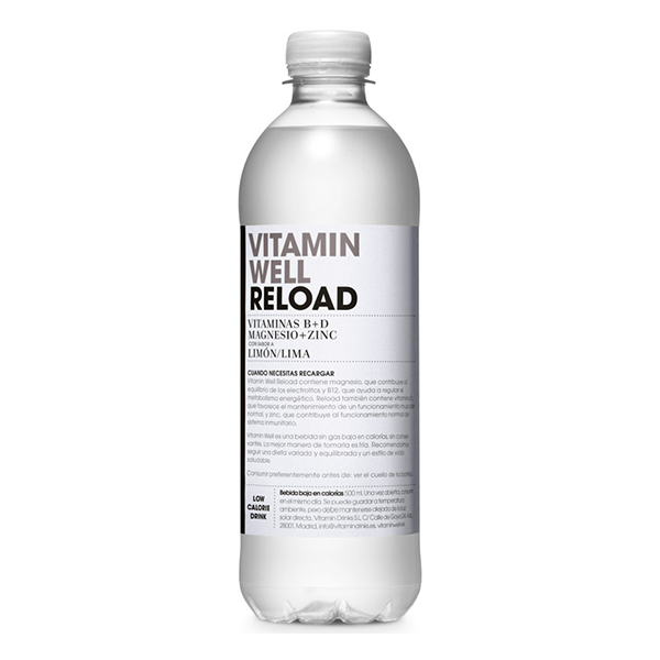 Vitamin Well Reload Limón 500 ml (12 ud)