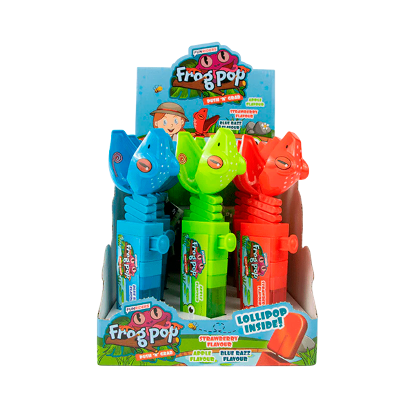 Funnyriders Frog Pop 17 g (12 ud) Bip Candy