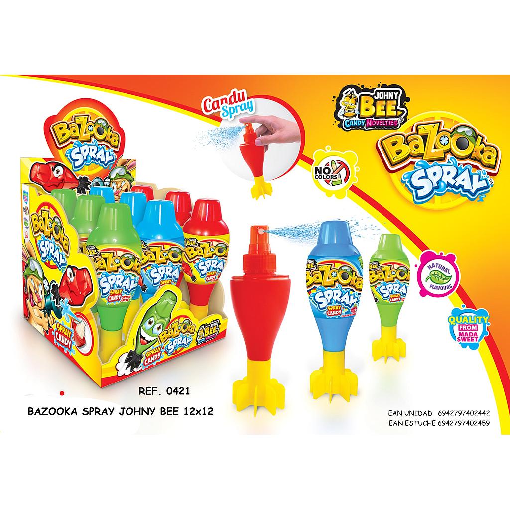 Spray Bazoka X 9 Und Extrem  Disgo