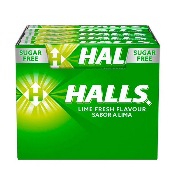 Halls Vita C lima 20 ud