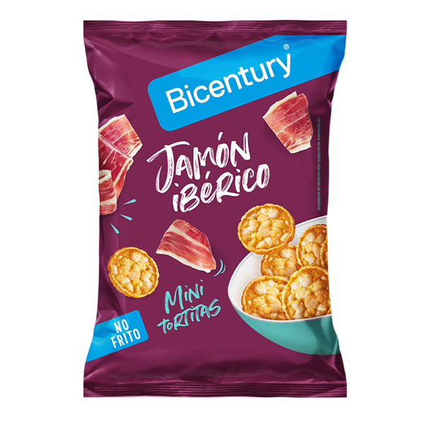 Mini Tortitas Jamón Ibérico 70 g (7 ud) Bicentury