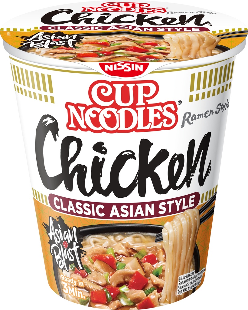 Nissin Ramen CUP Chicken 63 gr (8u)