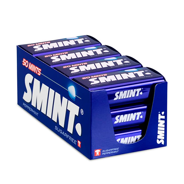 Smint Tin peppermint 12 ud