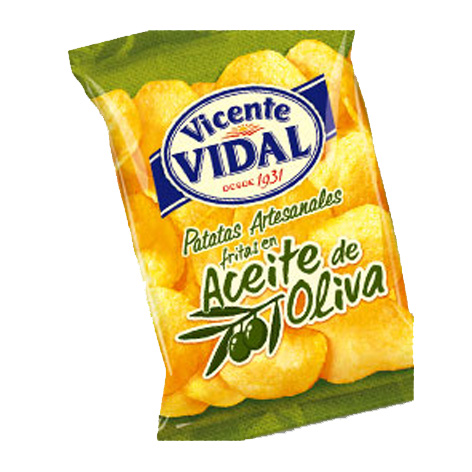 Patatas Oliva 30gx12u Vicente Vidal