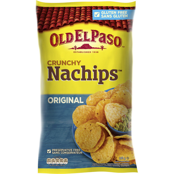 Nachips 10x185gr