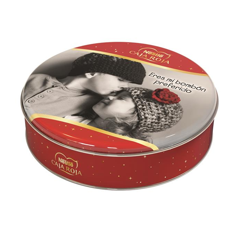 Caja Roja Bombonera 250grx6u