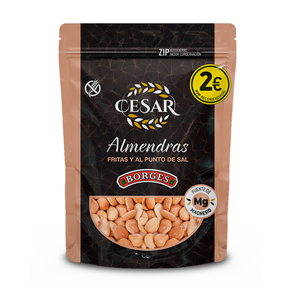 César Almendras 90 g (8 ud) Borges