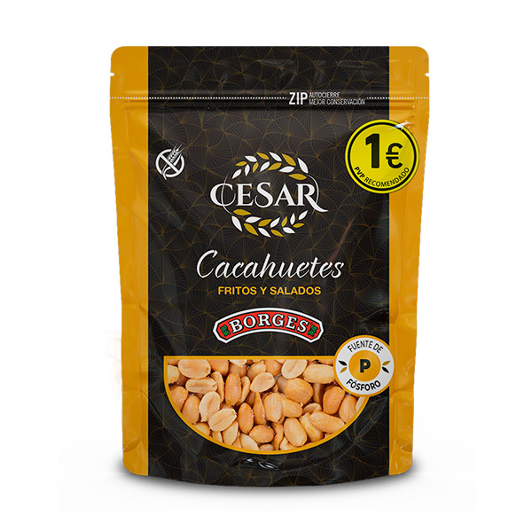 Cesar Cacahuetes 120 g (8 ud) Borges
