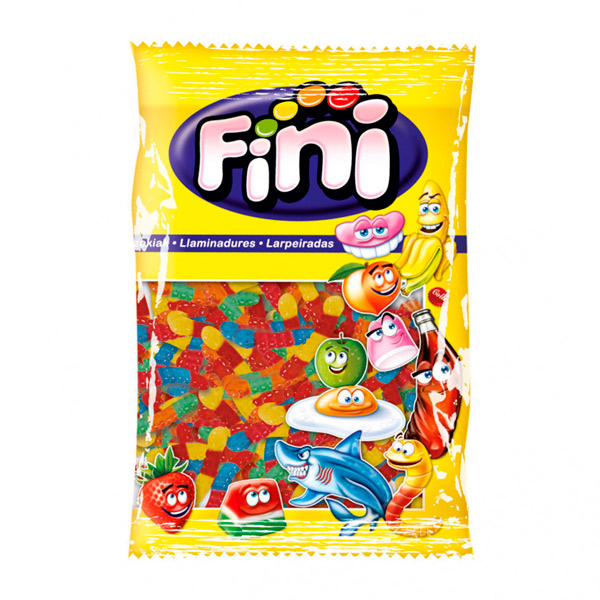 Gusanos brillo grandes 250 ud Fini