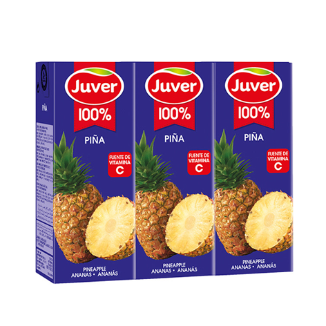 Zumo Juver Piña 3x200ml