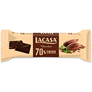 Chocolatina 70% Cacao 25g (16 ud) Lacasa