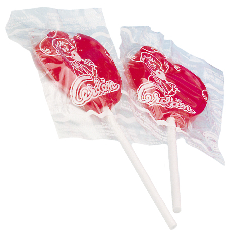 Piruletas Corazon 120u Cerdan