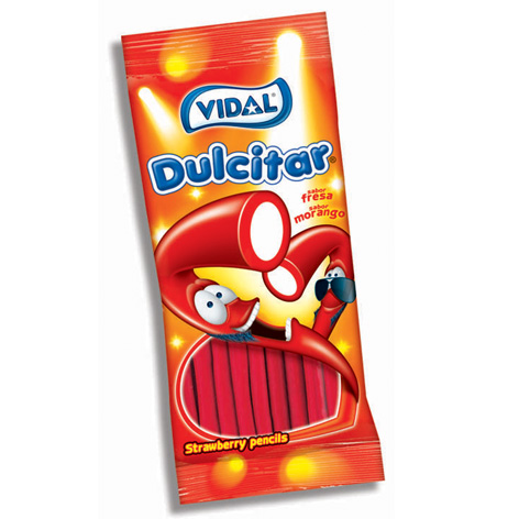 Dulcitar Fresa  B-100grs Vidal