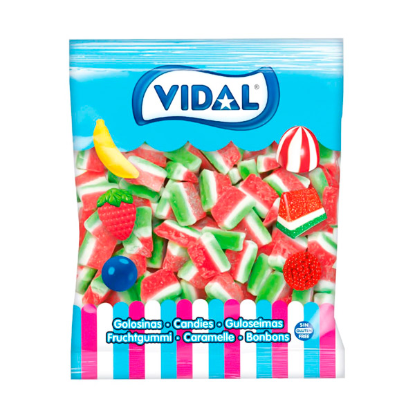 Tajadas sandia azucar 1 kg Vidal