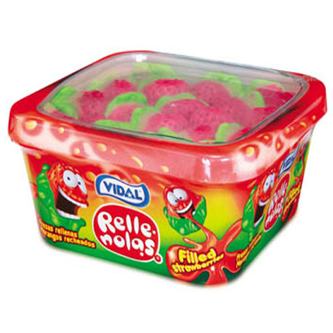 Fresas Rellenas Jl T-200grs Vidal