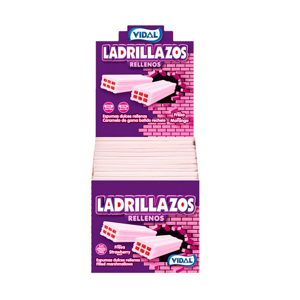 Ladrillazos rellenos 75 ud Vidal