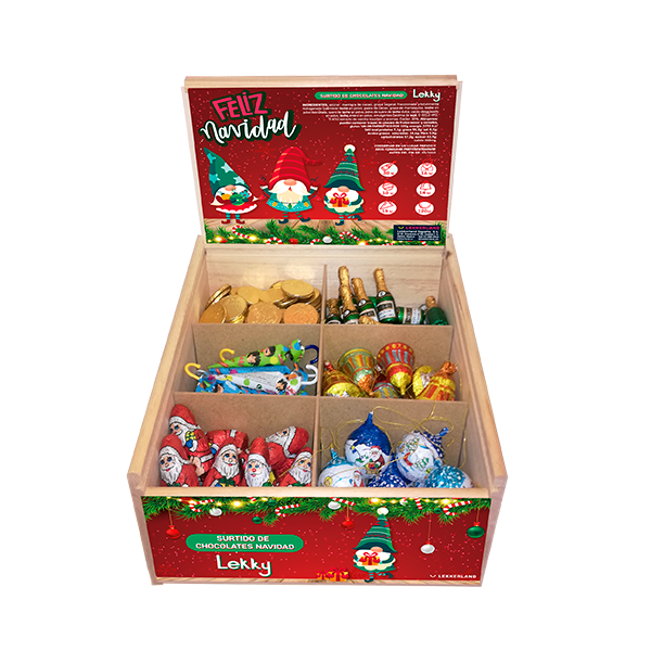 Lekky Exp Madera Surtido Navidad