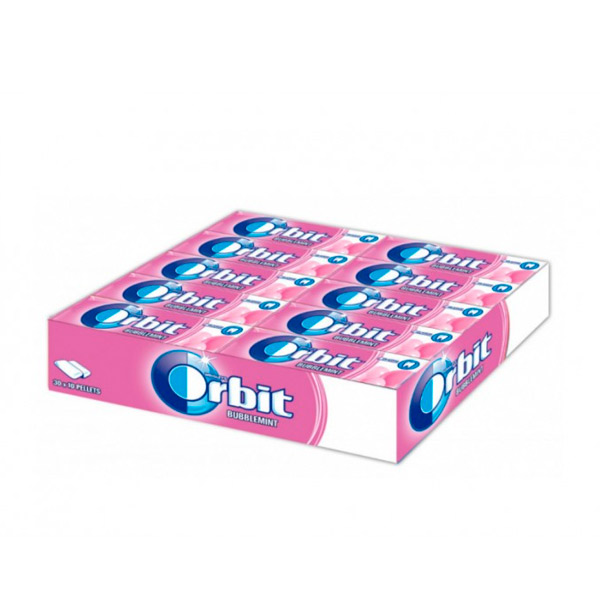 Orbit bubblemint 10 g (30 ud)