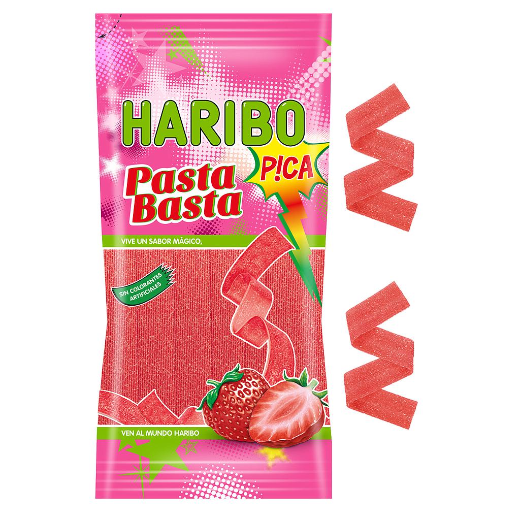 Flowpack Pasta Basta Fresa Pica 90g 12 Uds Haribo