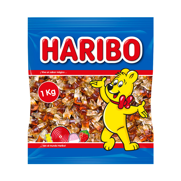 Mini Botellas Cola 1 kg Haribo