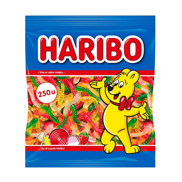 Gusanos B-250und Haribo