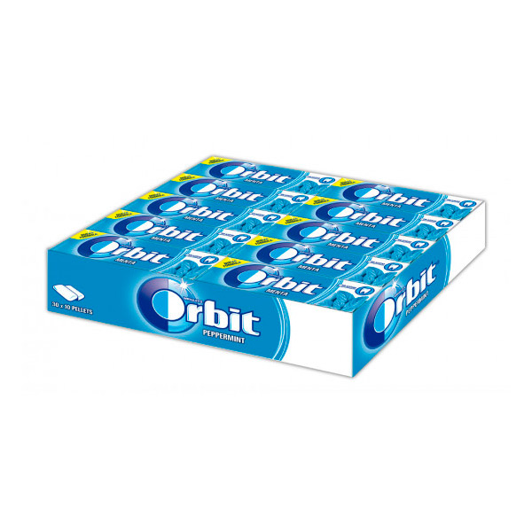 Orbit gragea menta 10 g (30 ud)