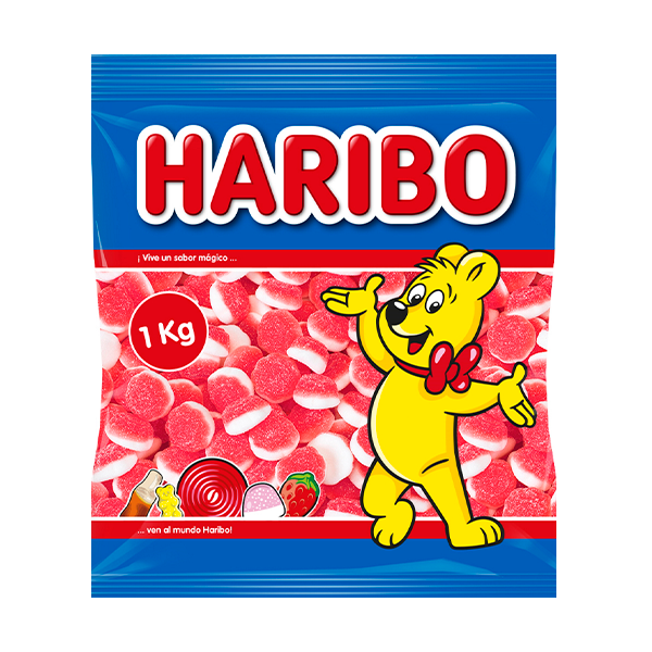 Tarta Nata-Fresa B-1kg Haribo