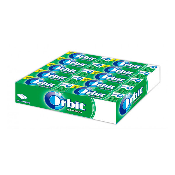 Orbit gragea hierbabuena 10 g (30 ud)