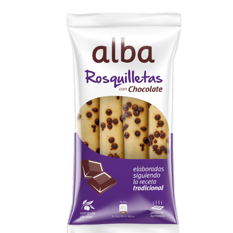 Rosquilletas Cacao 85grsx12u Alba