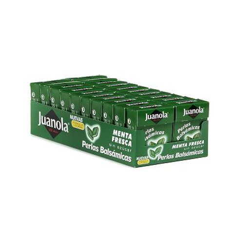 Juanola Perlas Menta S/A 12x20u