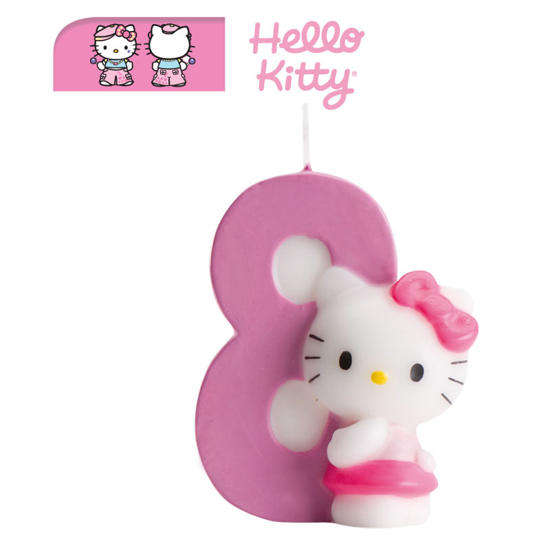 Velas Hello Kitty Nº 8