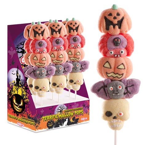 Brocheta Nube Halloween 12u Dekora