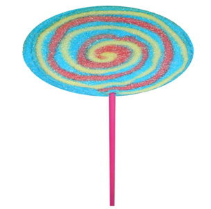 Piruleta Roller Multicolor 30u-Jpelluz