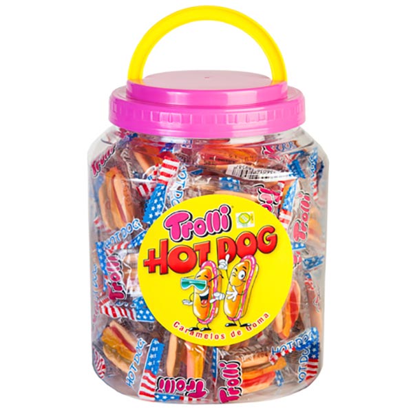 Hot Dog 60 ud Trolli