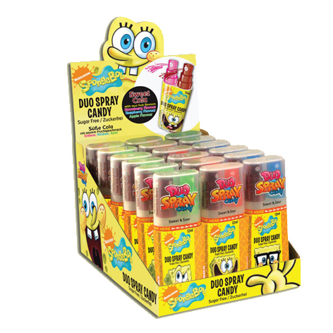 Duo Spray Bob Esponja 12gx18u Bip