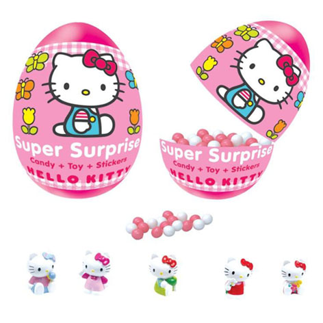 Huevos Hello Kitty Sorpresa 24u Bip