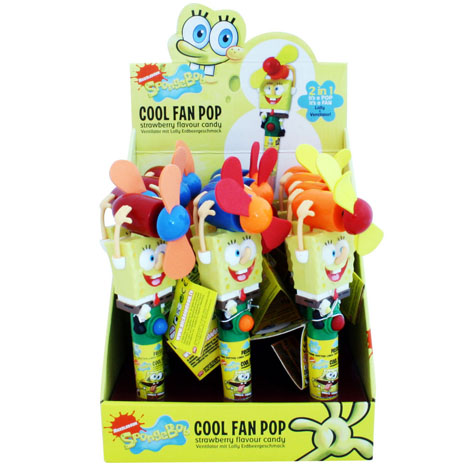 Ventilador Bob Esponja 12u Bip