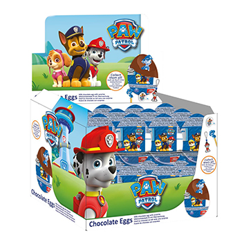 Huevos Choco Paw Patrol 24u Bip
