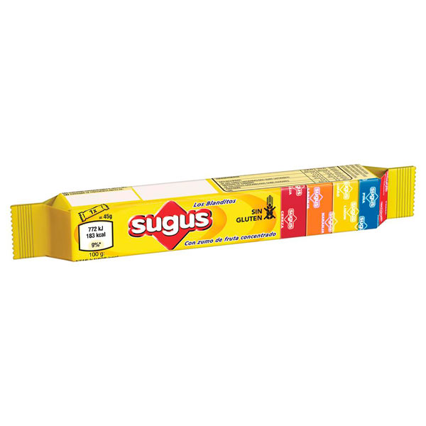 Sugus stick 45 g (18 ud)
