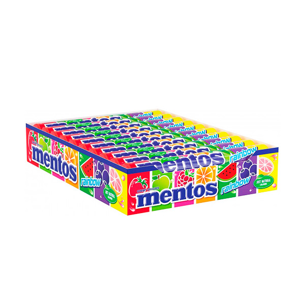 Mentos Rainbow 20 ud