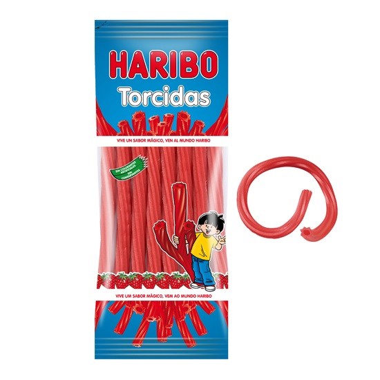 Torcidas Fresa  18 Und  Haribo