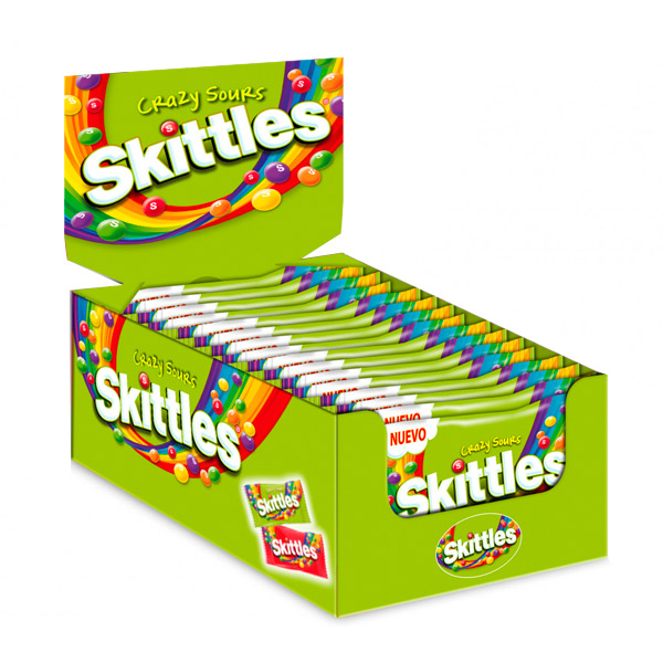 Skittles Crazy 38 g (14 ud)