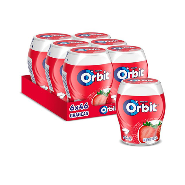 Orbit bote fresa 46 grageas 6 ud