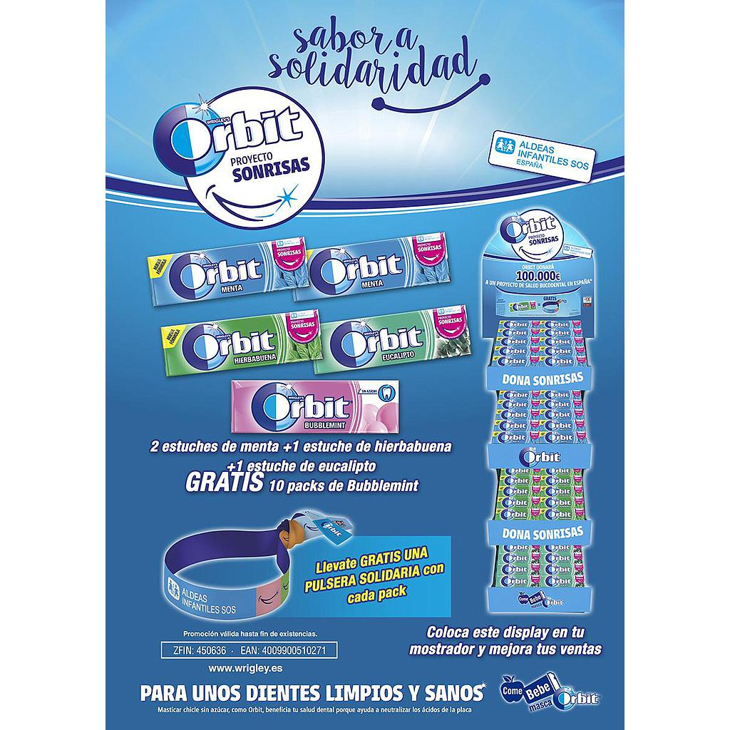 Expositor Orbit Sonrisas Wrigley