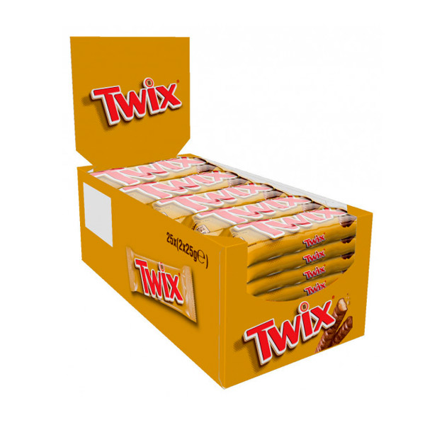 Twix Single 50 g (25 ud)