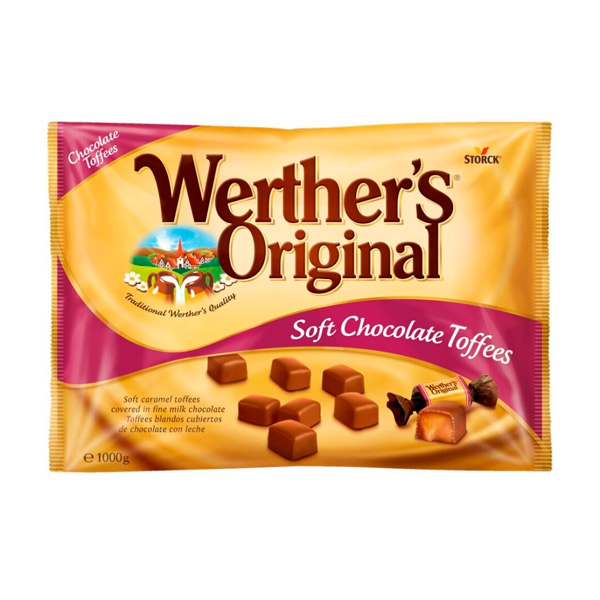 Werther''s original choco toffee 1 kg