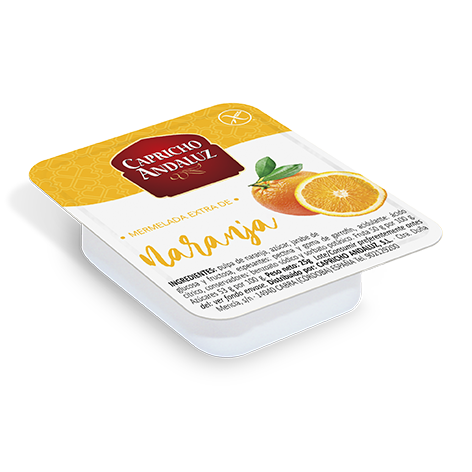 Capricho Mermelada Extra Naranja 48 Und X 25g
